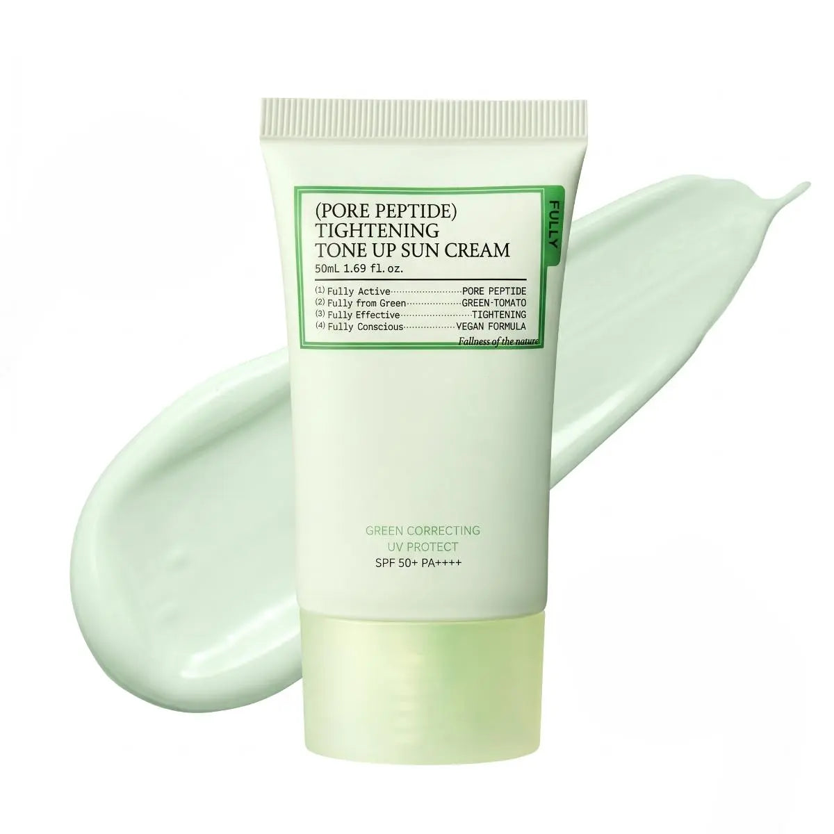 FULLY Tone Up Sunscreen Green 50ml PureBloom