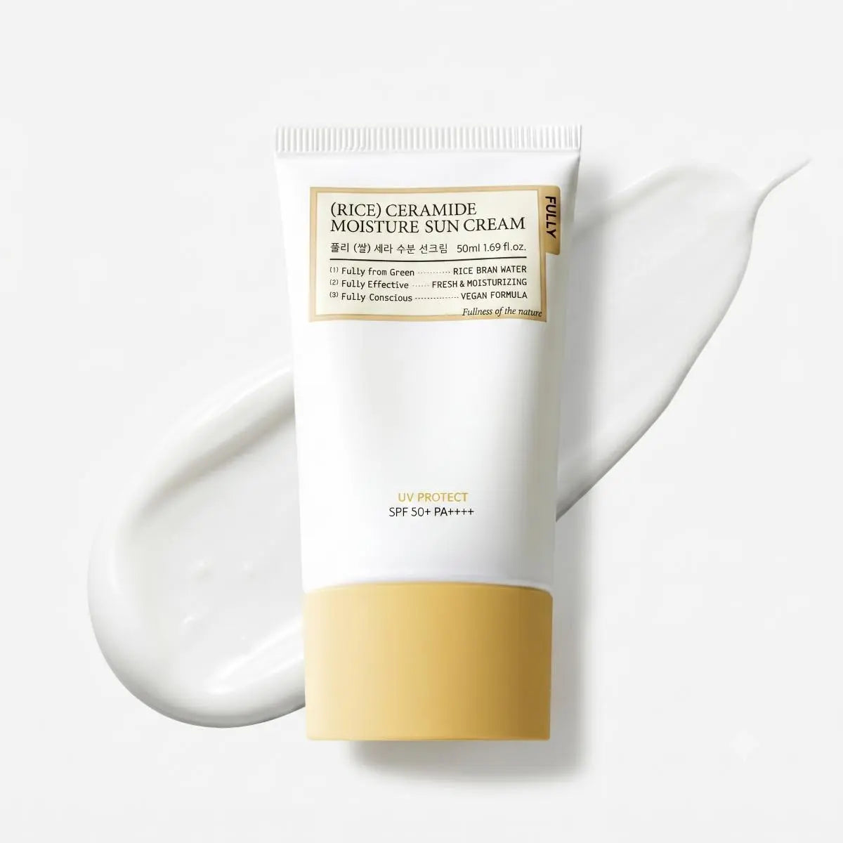 FULLY Rice Cera Moisture Sunscreen 50ml SPF50+ PA++++ PureBloom