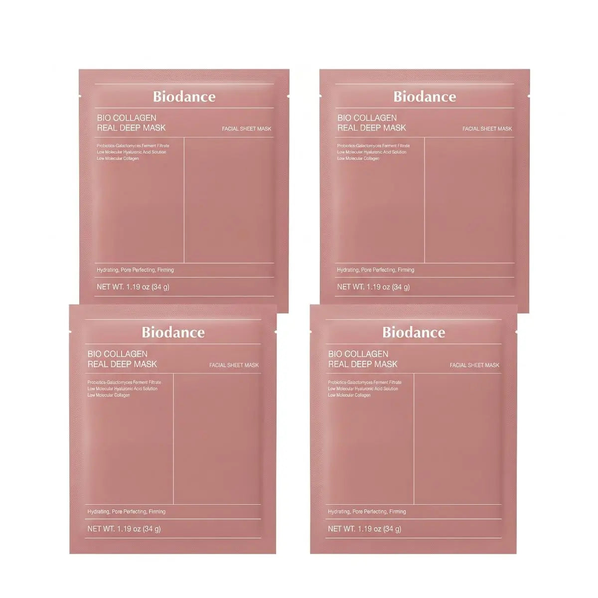 Biodance Bio Collagen Real Deep Mask 4 Sheets PureBloom