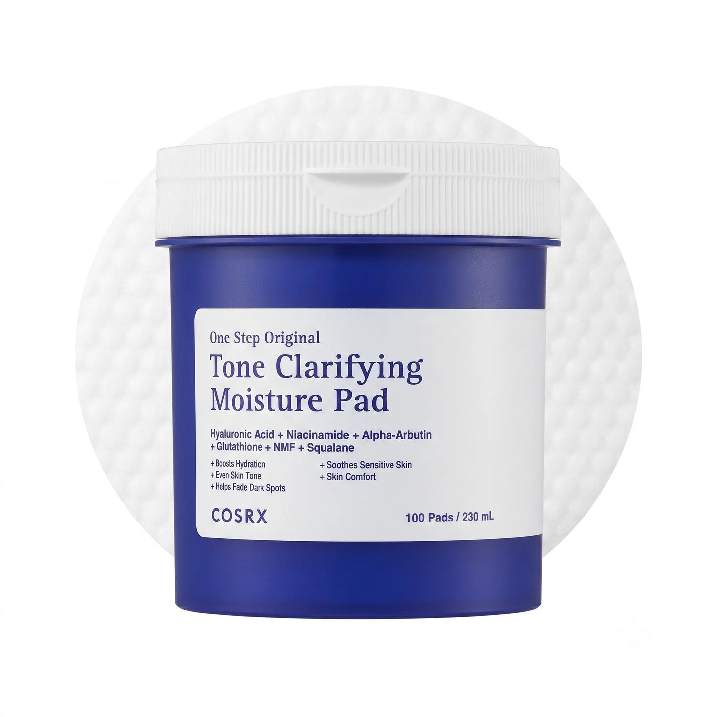 COSRX One Step Original Tone Clarifying Moisture Pad 100 Pads PureBloom