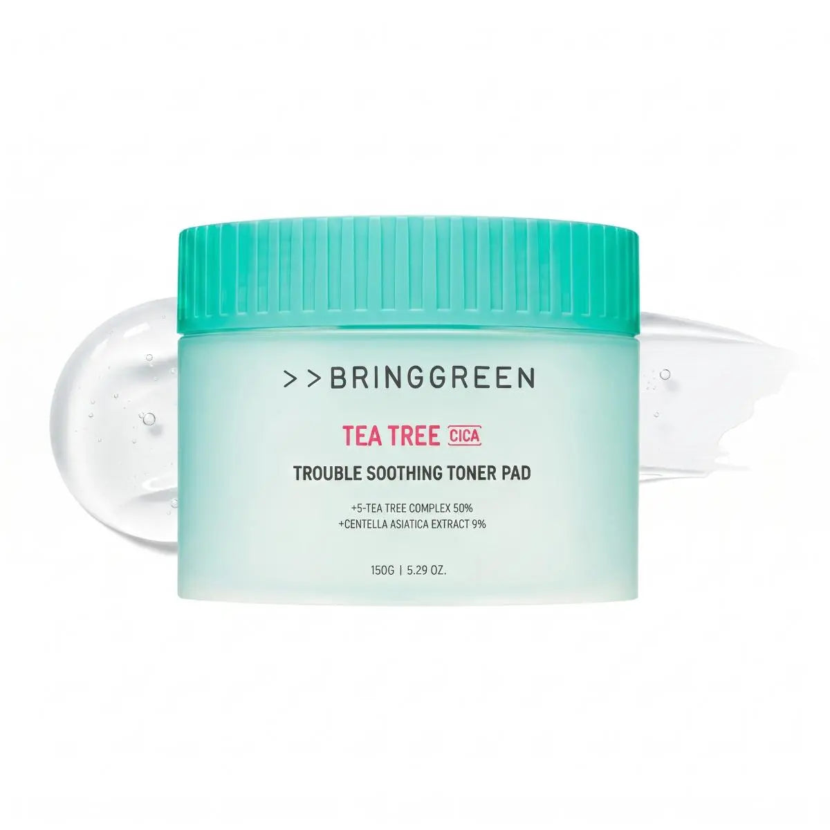 BRINGGREEN Tea Tree Cica Trouble Soothing Toner Pad 90 Pads PureBloom