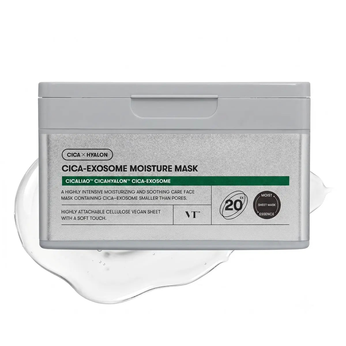 VT Cica Exosome Moisture Mask 20 Sheets PureBloom