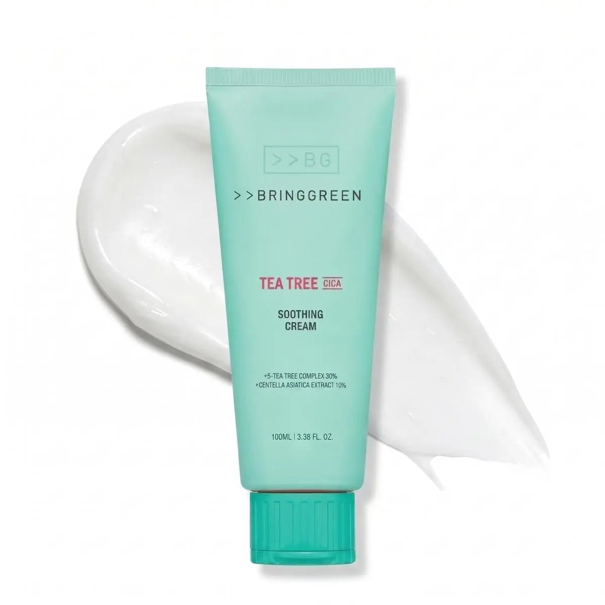 BRING GREEN Tea Tree Cica Soothing Cream Plus 100ml PureBloom