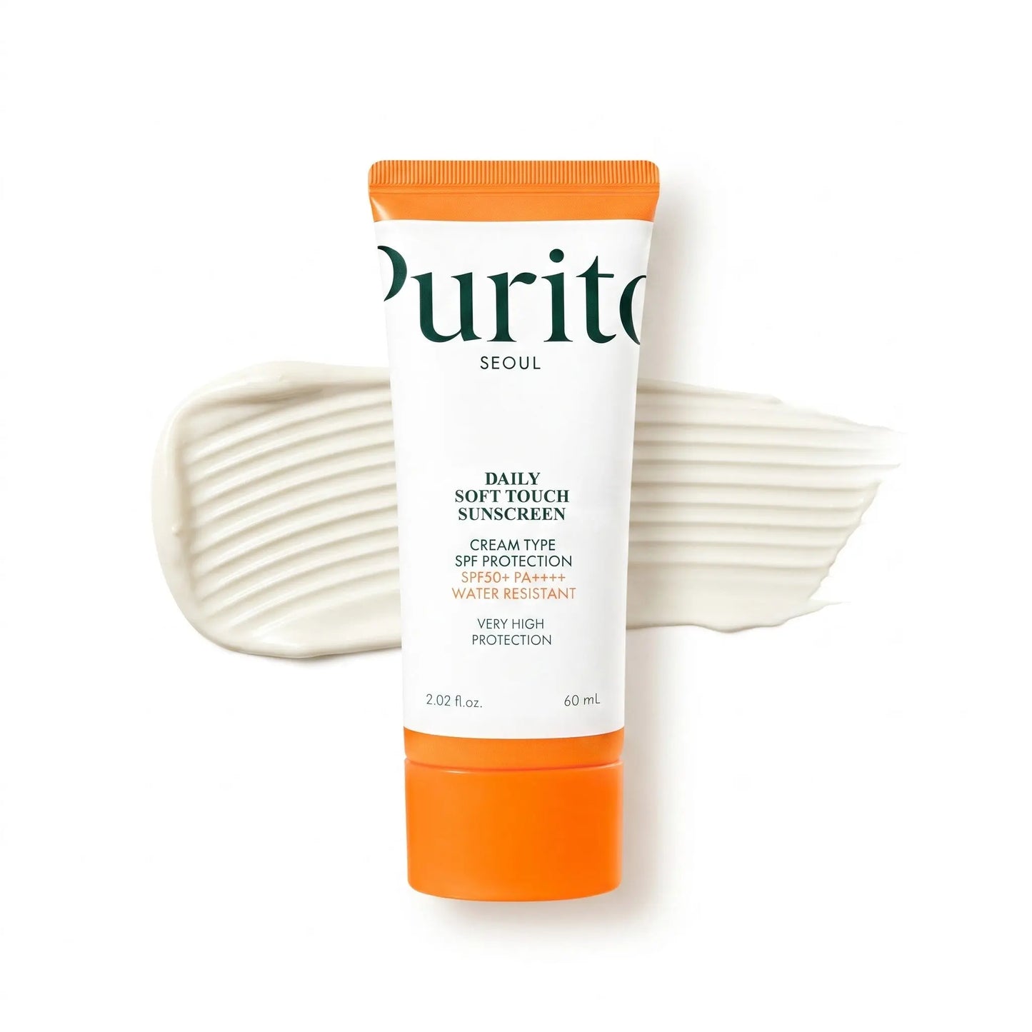 Purito SEOUL Daily Soft Touch Sunscreen Cream SPF50+ PA++++ 60ml PureBloom