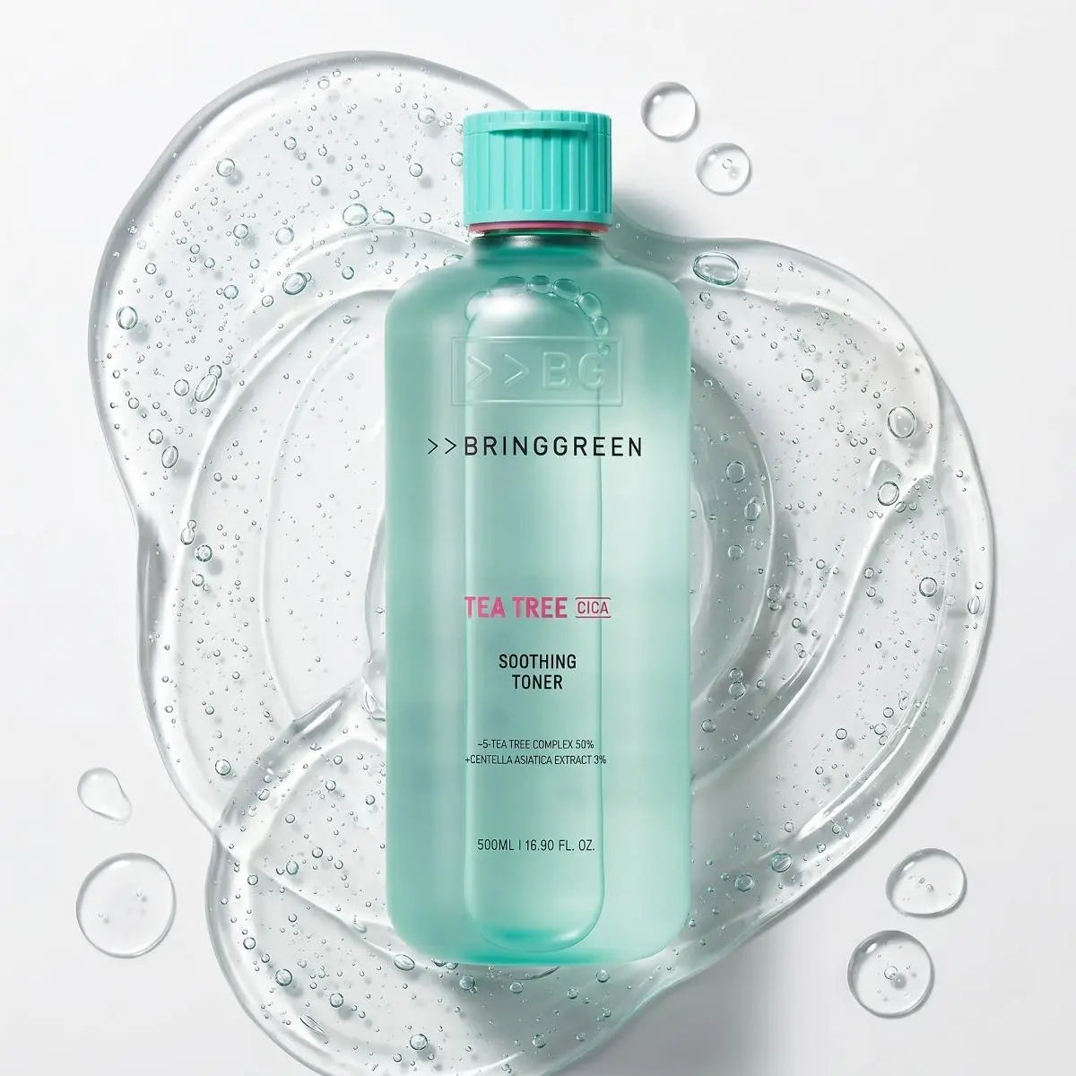 Bring Green Tea Tree Cica Soothing Toner 500ml PureBloom