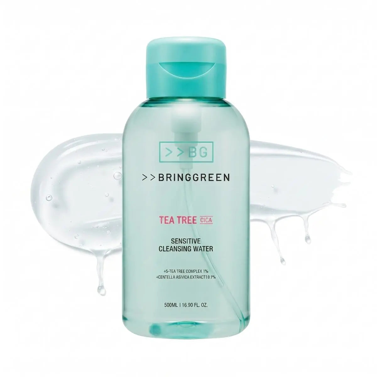 BRINGGREEN Tea Tree Cica Sensitive Cleansing Water 500ml PureBloom