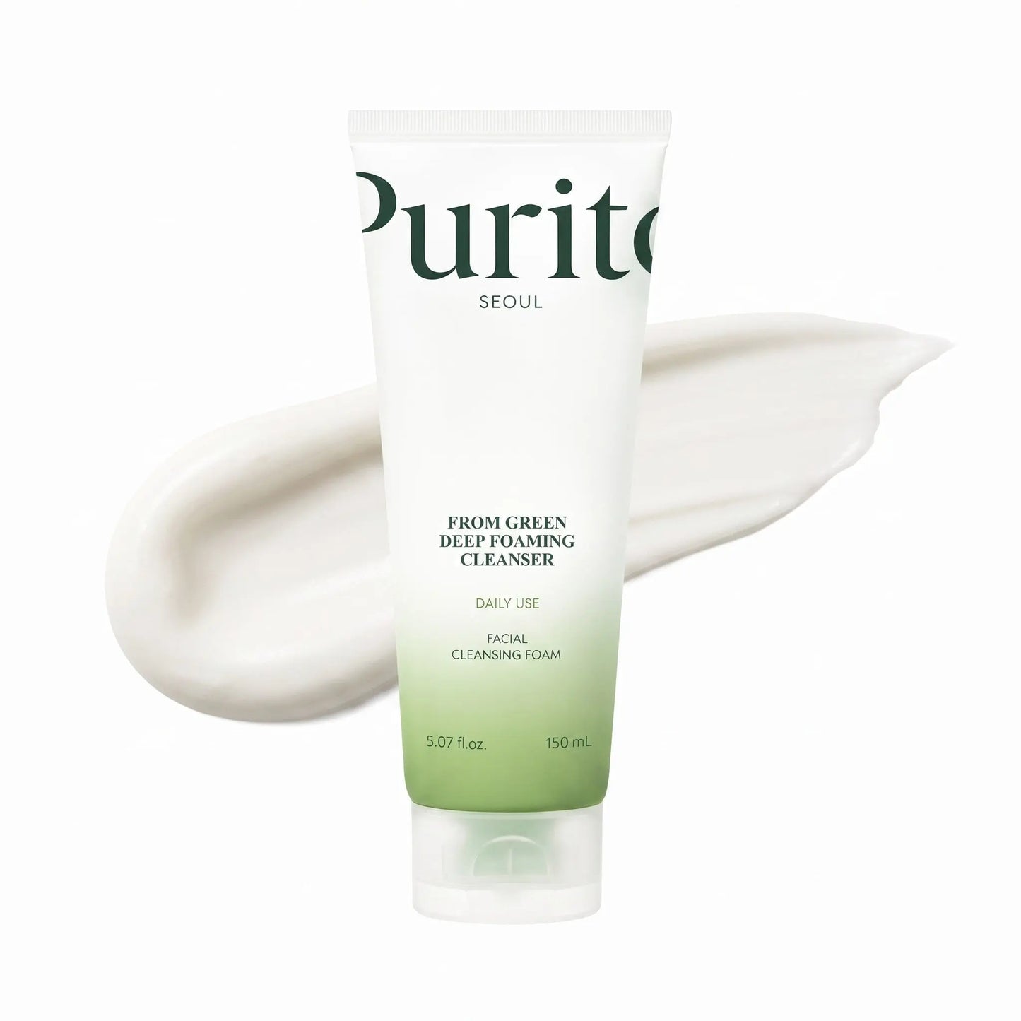 Purito SEOUL From Green Deep Foaming Cleanser 150ml PureBloom