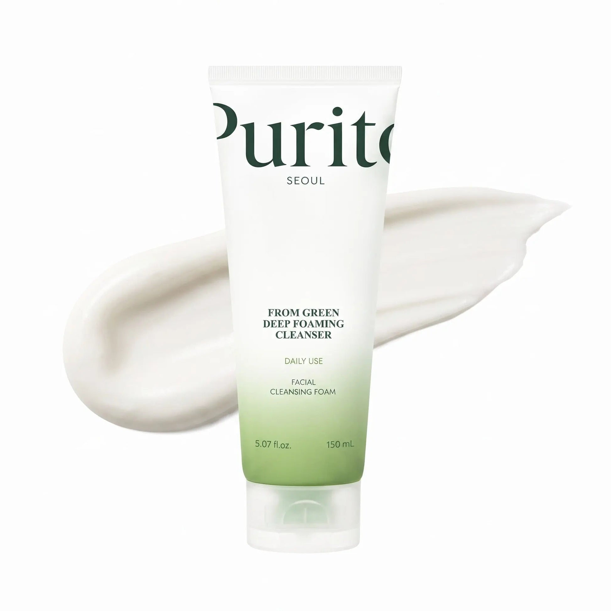 Purito SEOUL From Green Deep Foaming Cleanser 150ml PureBloom