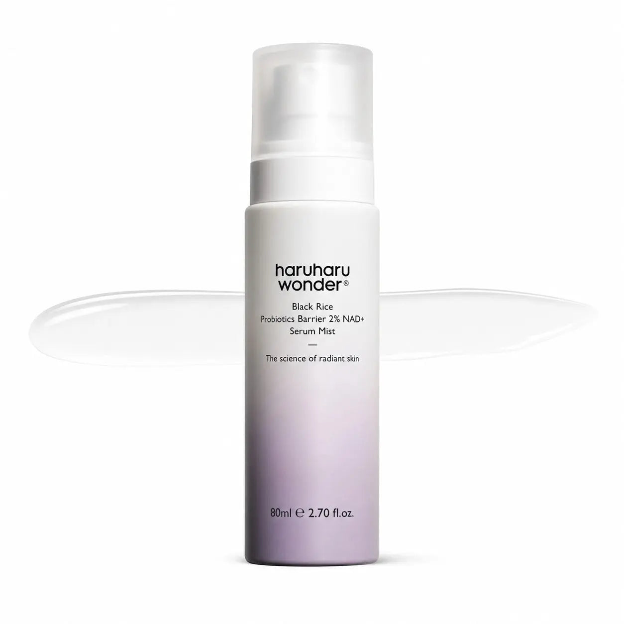 haruharu wonder Black Rice Probiotics Barrier 2% NAD+ Serum Mist 80ml PureBloom