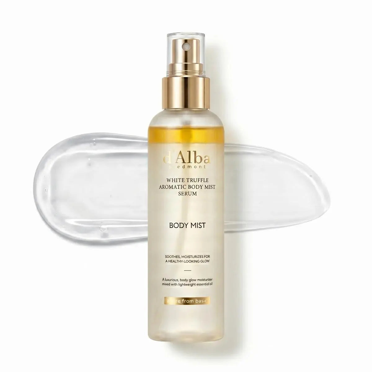 d'Alba White Truffle Aromatic Body Mist Serum 180ml PureBloom