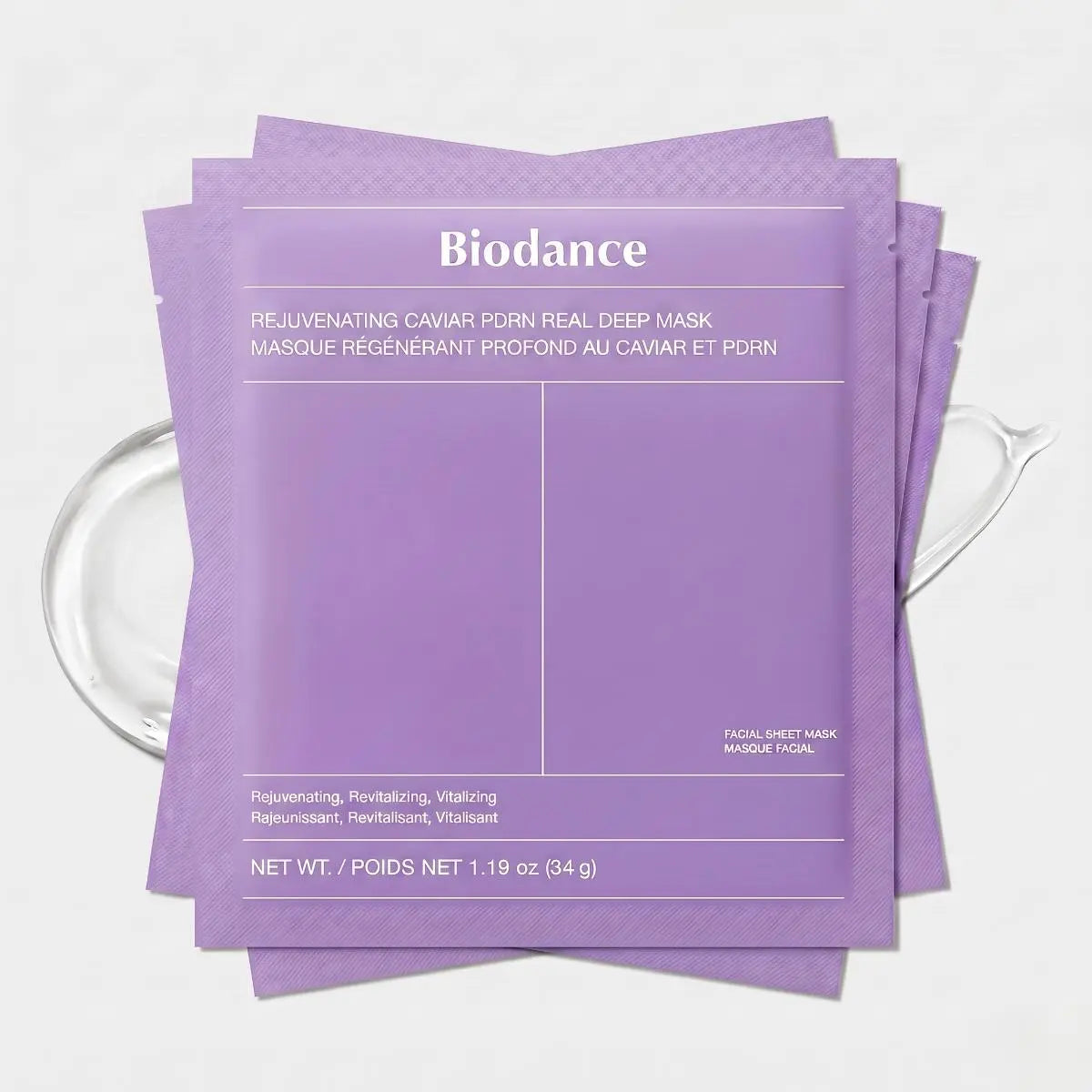 Biodance Rejuvenating Caviar PDRN Real Deep Mask 4 Sheets PureBloom