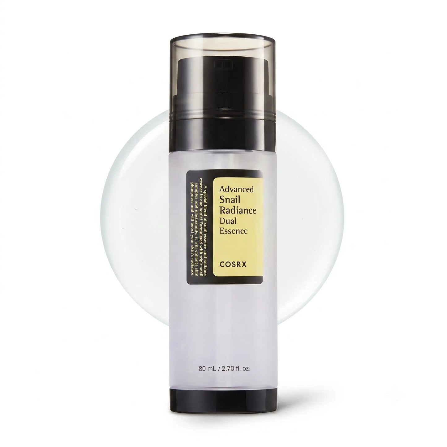COSRX Advanced Snail Radiance Dual Essence 80ml PureBloom