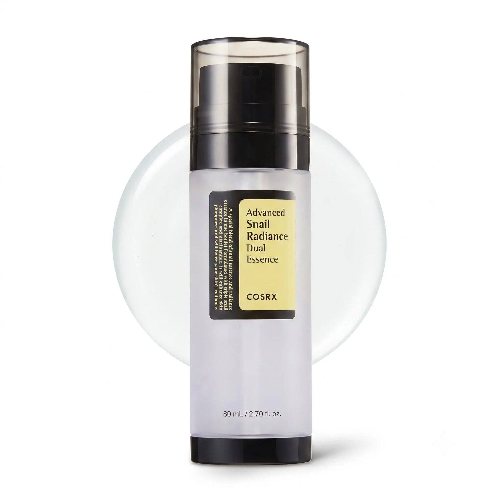 COSRX Advanced Snail Radiance Dual Essence 80ml PureBloom