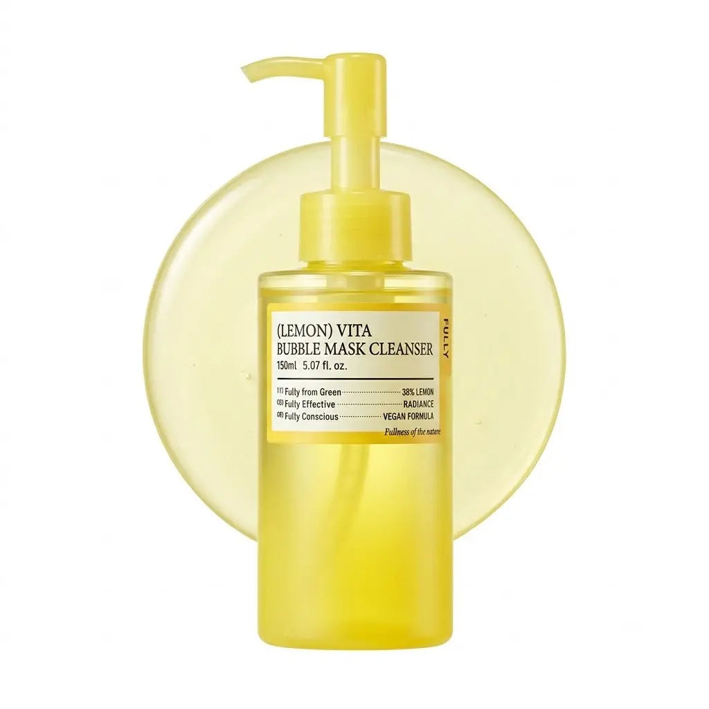 FULLY Lemon Vita Bubble Pack Cleanser 150ml PureBloom