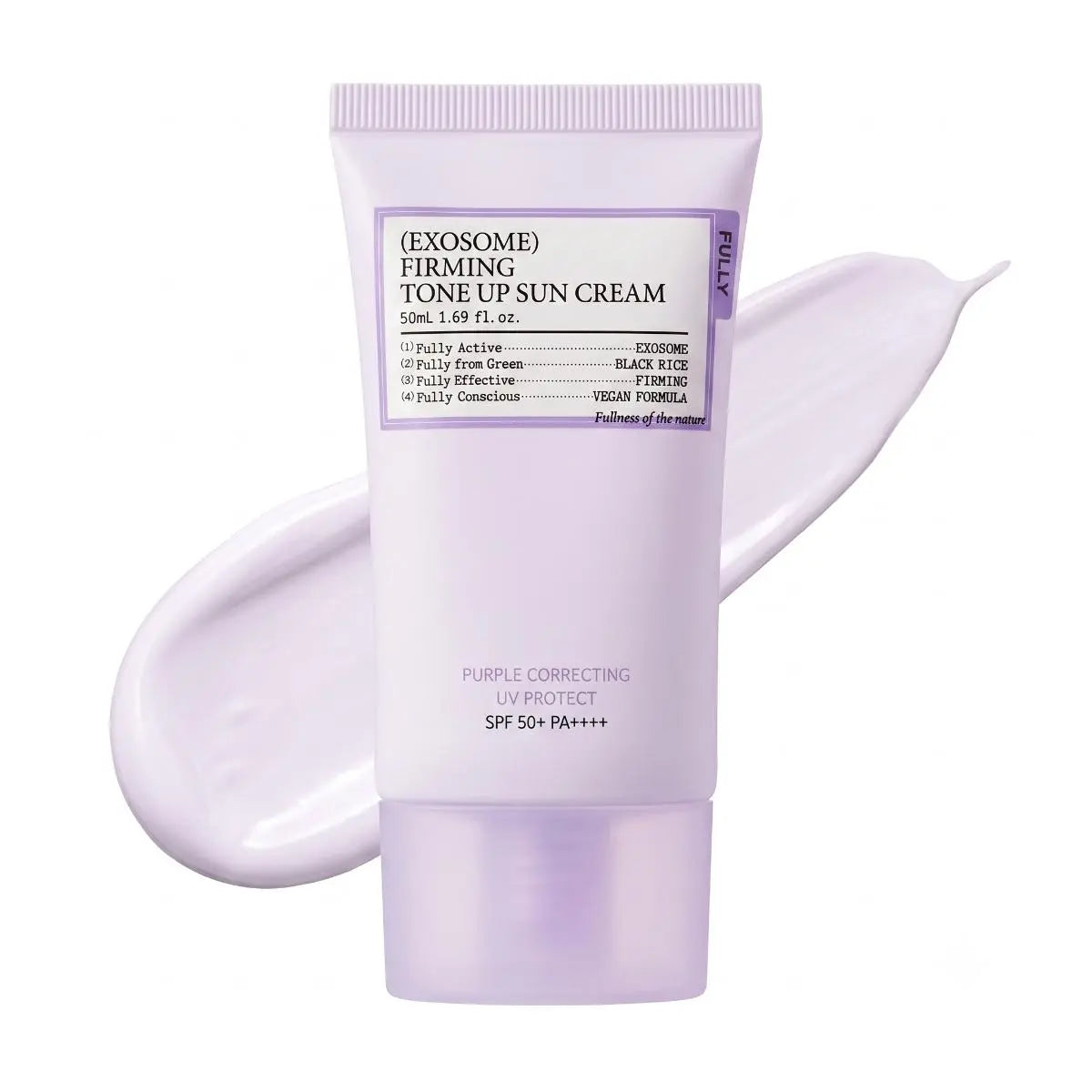 FULLY Tone Up Sunscreen Purple 50ml PureBloom