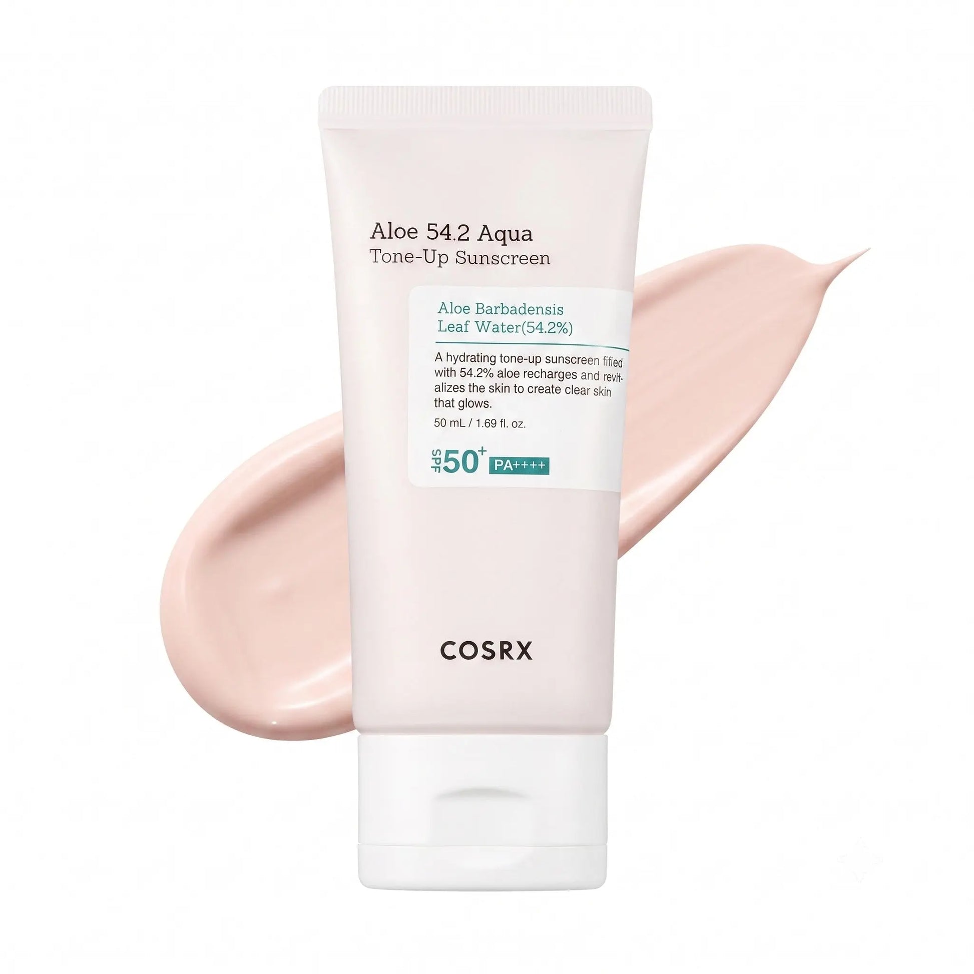 COSRX Aloe 54.2 Aqua Tone-Up Sunscreen SPF50+ PA++++ 50ml PureBloom