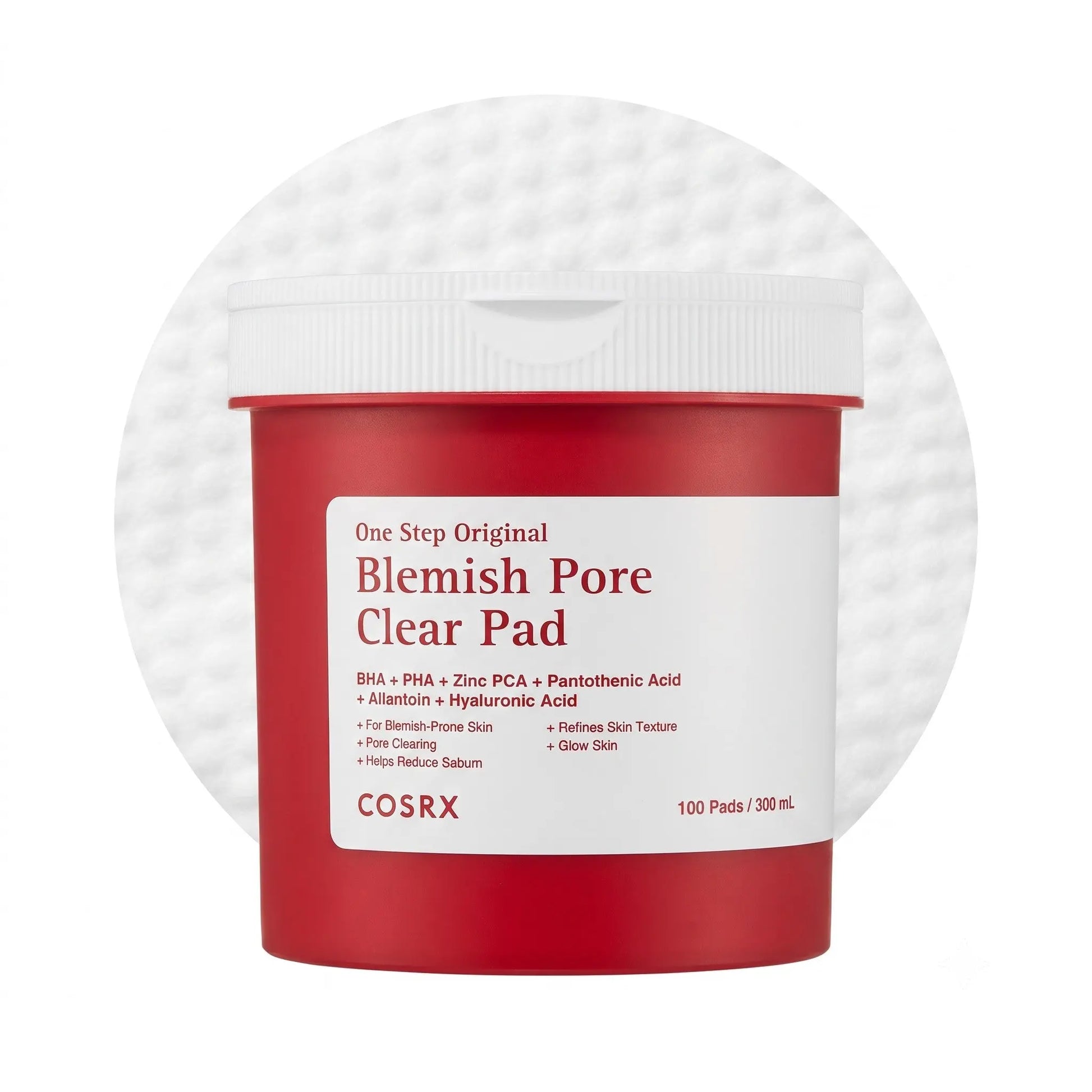 COSRX One Step Original Blemish Pore Clear Pad 100 Pads PureBloom