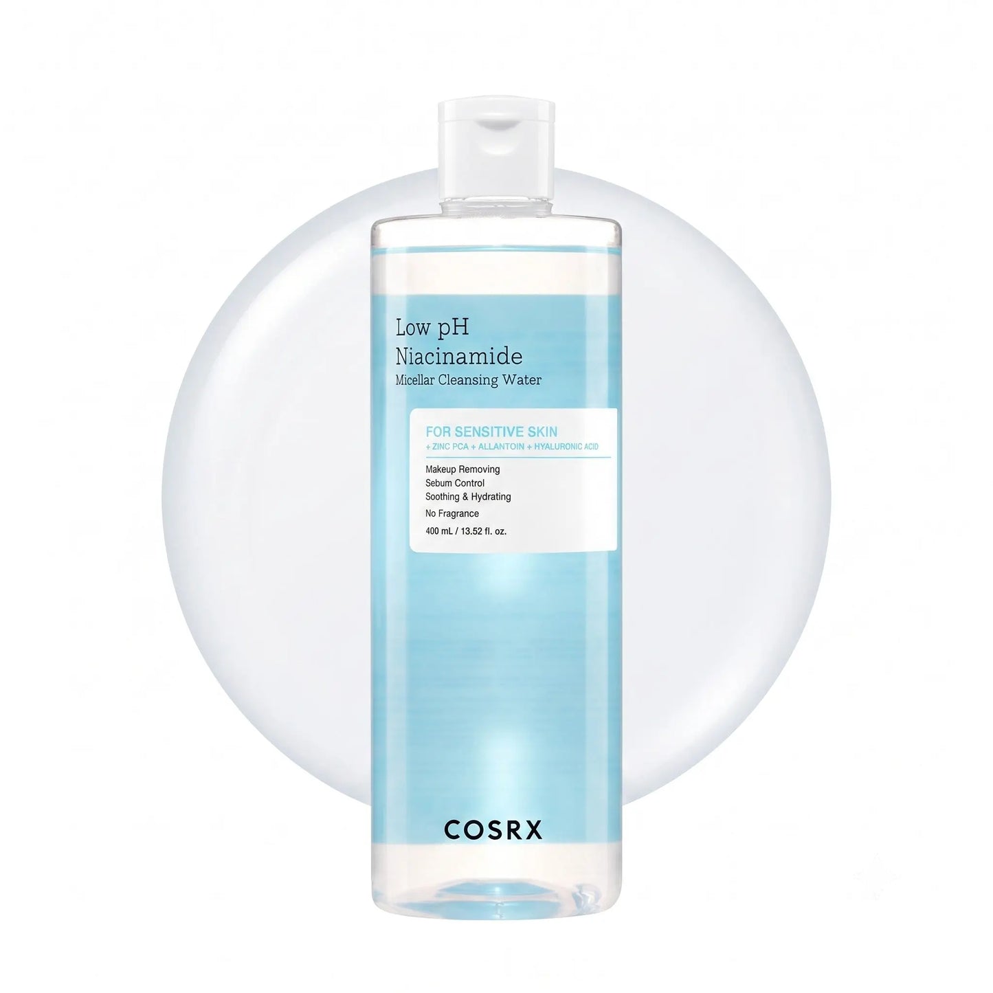 COSRX Low pH Niacinamide Micellar Cleansing Water 400ml PureBloom