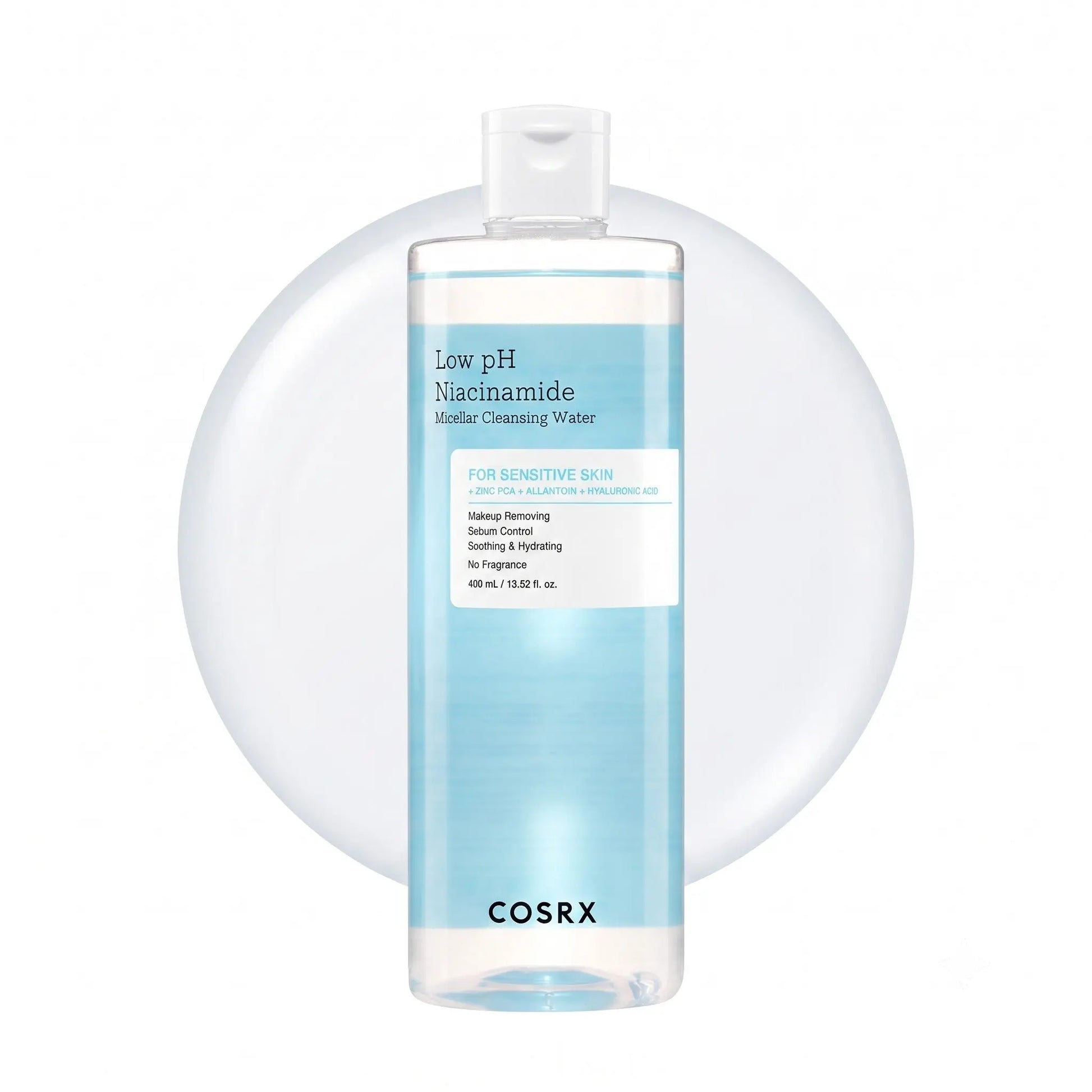 COSRX Low pH Niacinamide Micellar Cleansing Water 400ml PureBloom