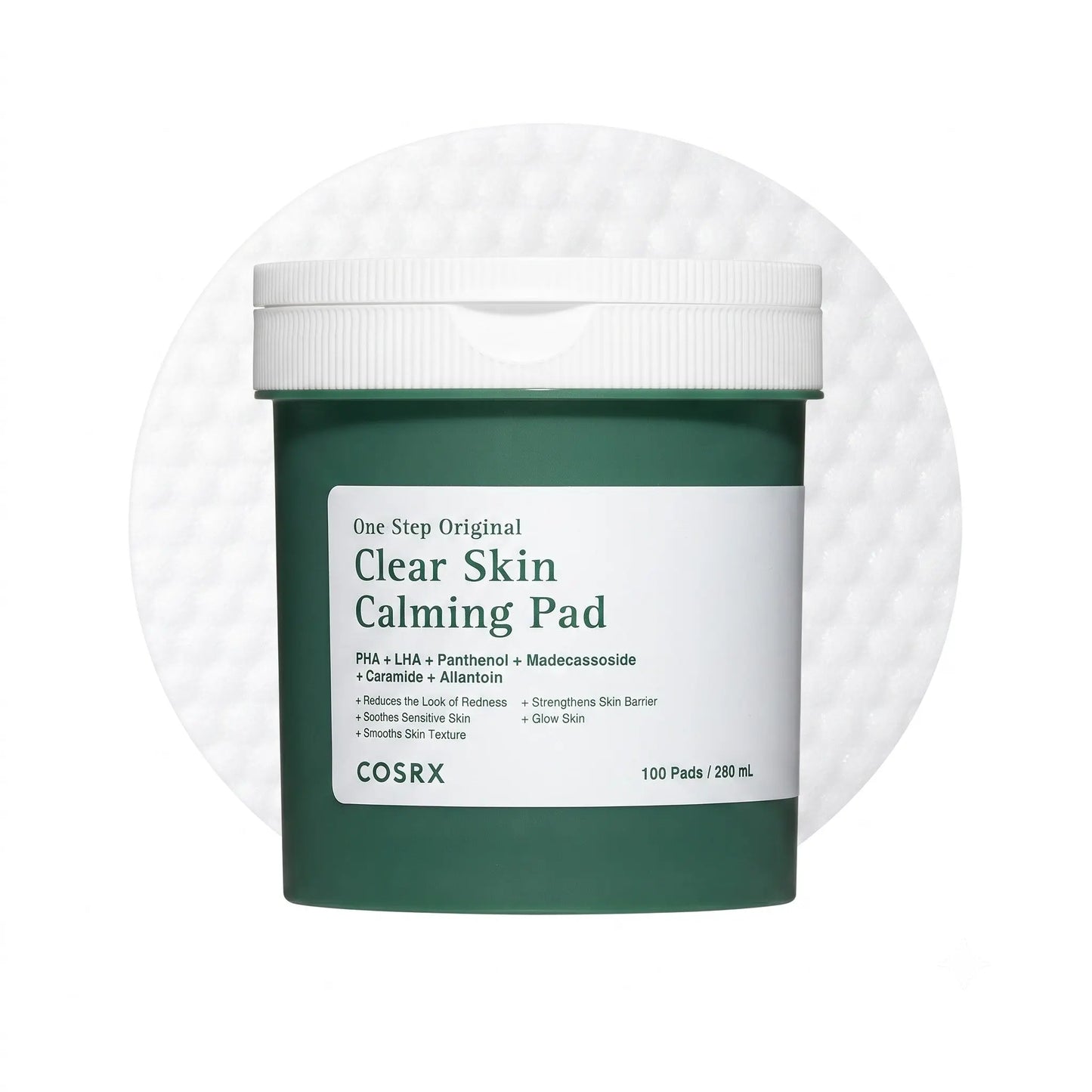 COSRX One Step Original Clear Skin Calming Pad 100 Pads PureBloom